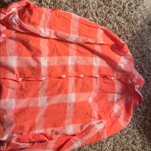 Mission plaid flannel women’s shirt